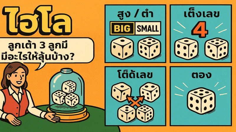 เข้าใจไฮโลเร็วขึ้น แค่ดูภาพ – สมัครรับฟรี 888 บาท
