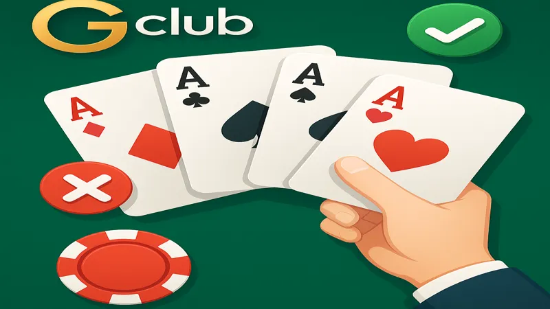 เคล็ดลับเล่นเกมไพ่ Gclub ให้ชนะไม่พลาด พร้อมหลีกเลี่ยงข้อผิดพลาดยอดฮิต